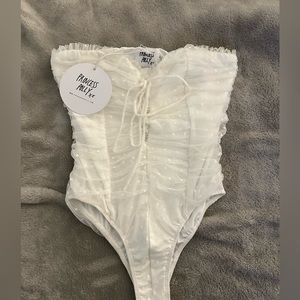 Princess Polly White Bodysuit